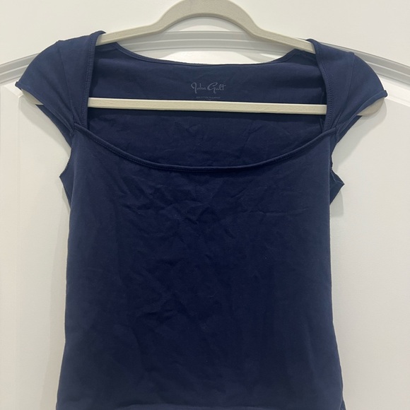 Brandy Melville Navy blue Ella Top - Picture 2 of 3